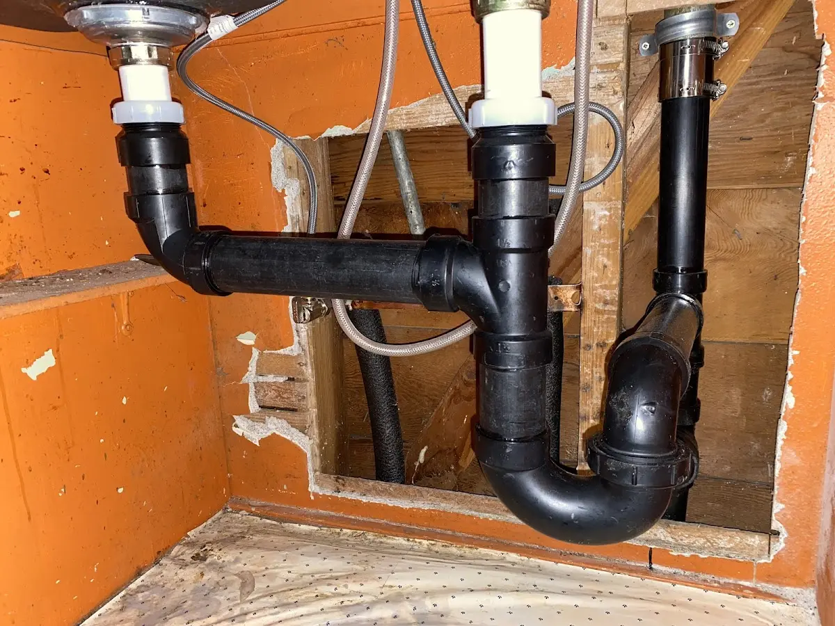 Professional Repiping Services equipment and tools on the job in Barrington